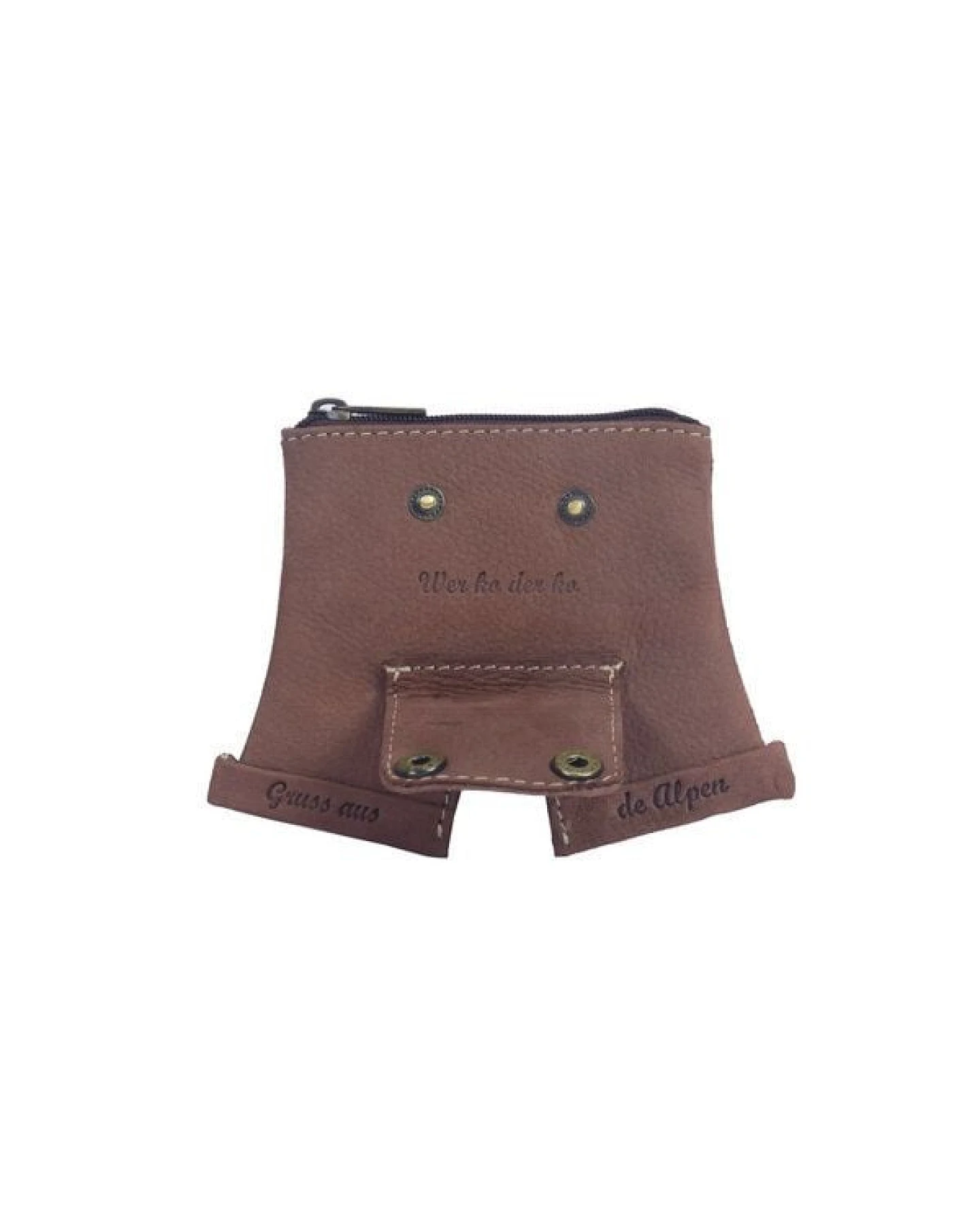 Alpenleder Geldbörse WIESNBUX Lederhose – Ansicht 3