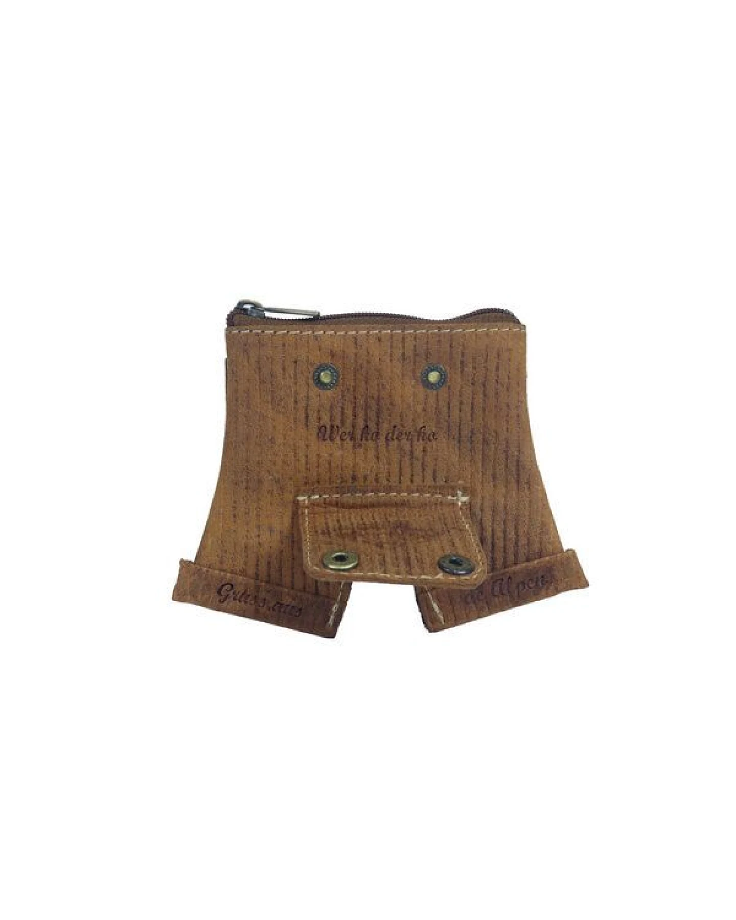 Alpenleder Geldbörse WIESNBUX Lederhose – Ansicht 3
