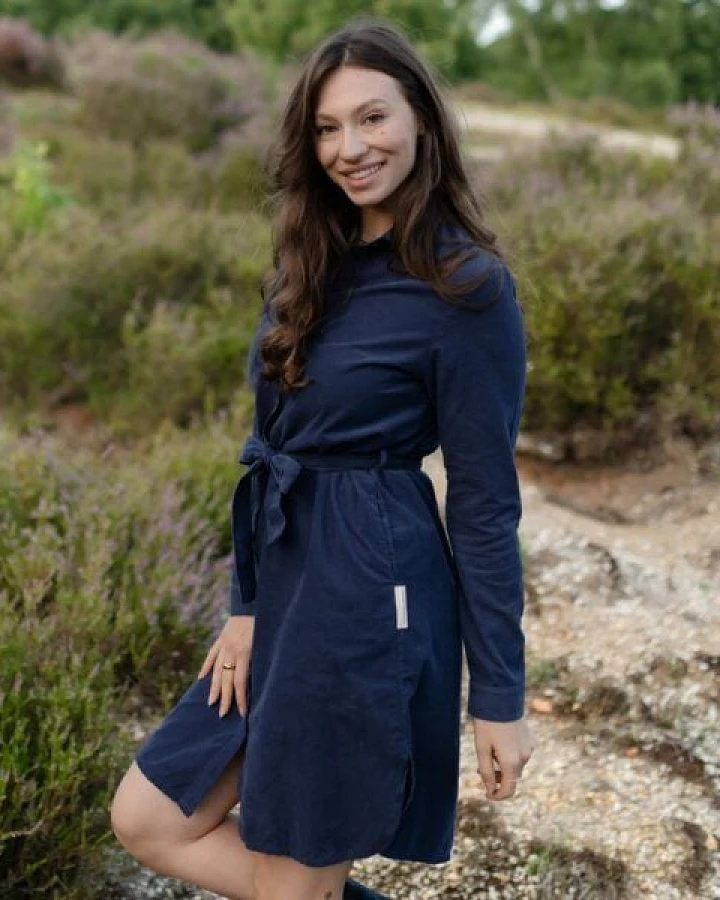 NORDLICHT Cord Kleid Enna aus 100% Bio-Baumwolle