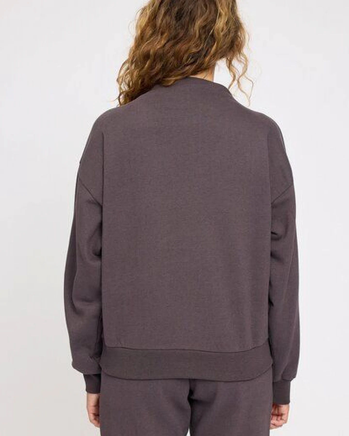 Mazine Mock Turtleneck Sweatshirt - aus Bio-Baumwolle – Ansicht 2