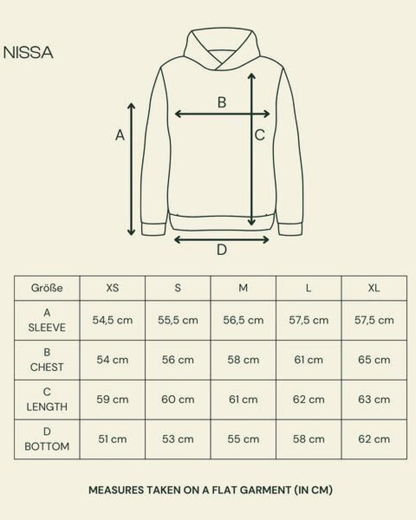 NORDLICHT Damen Hoodie NISSA aus 100% Baumwolle – Ansicht 4