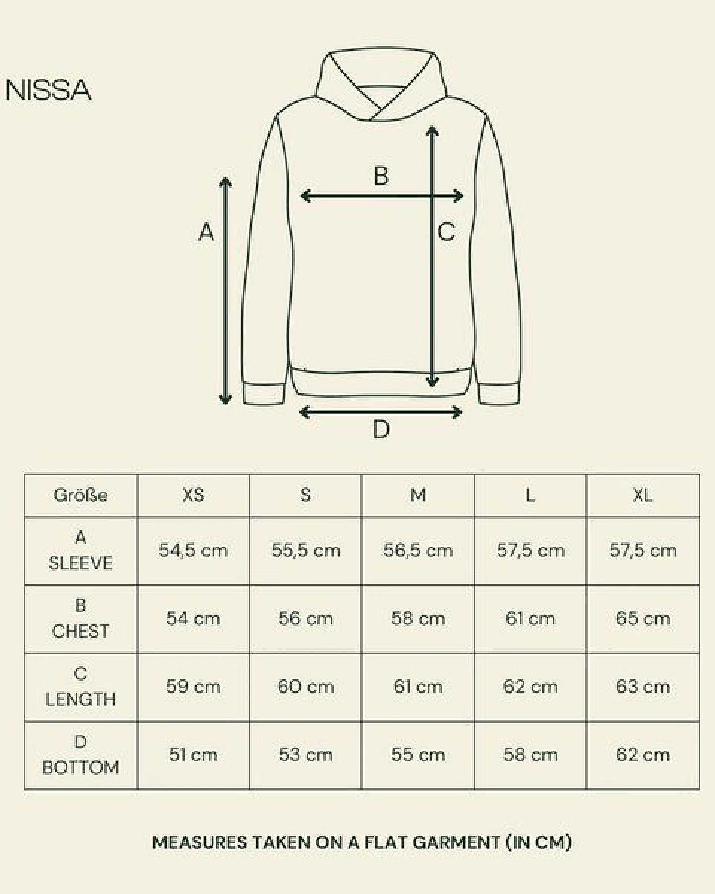 NORDLICHT Damen Hoodie NISSA aus 100% Baumwolle – Ansicht 4