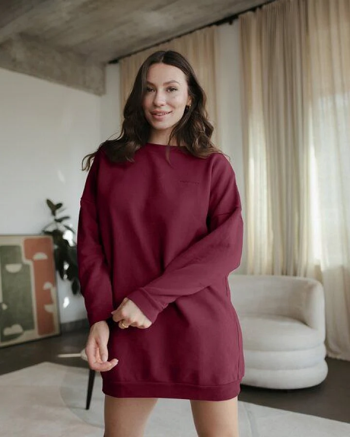 NORDLICHT Sweat Kleid MALIN aus 100% Baumwolle