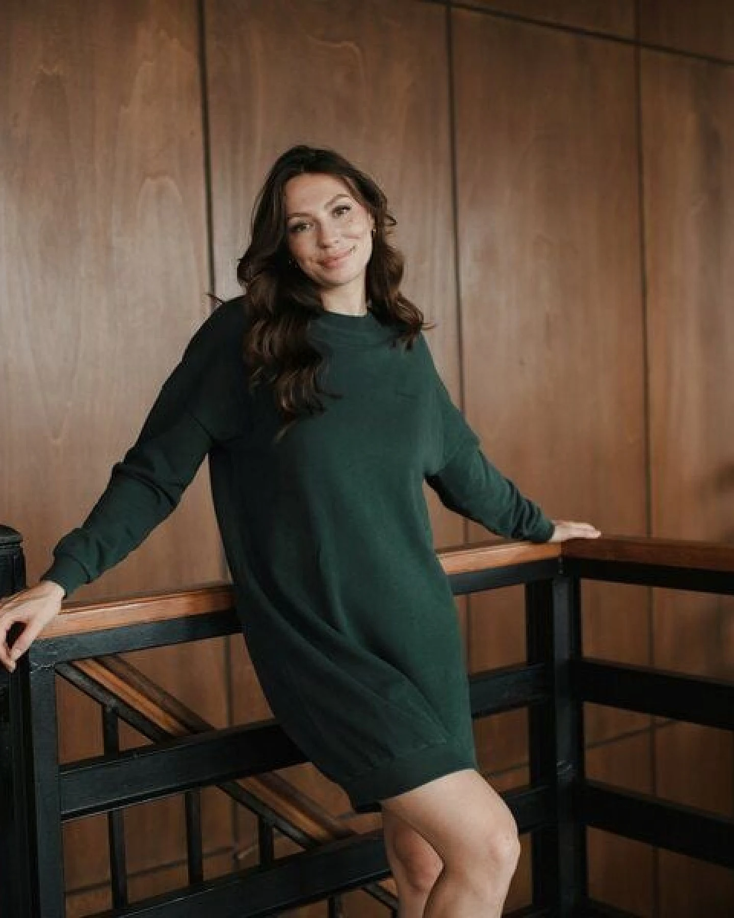 NORDLICHT Sweat Kleid MALIN aus 100% Baumwolle – Ansicht 3