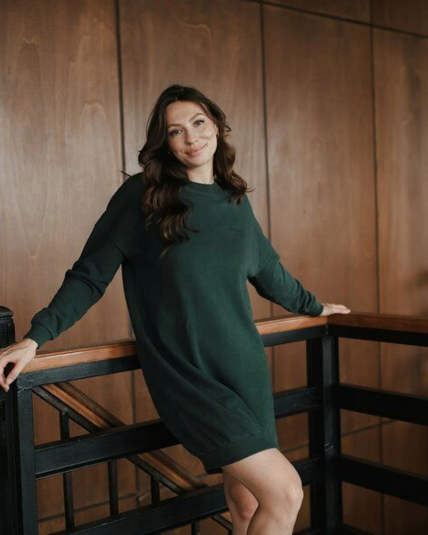 NORDLICHT Sweat Kleid MALIN aus 100% Baumwolle – Ansicht 3