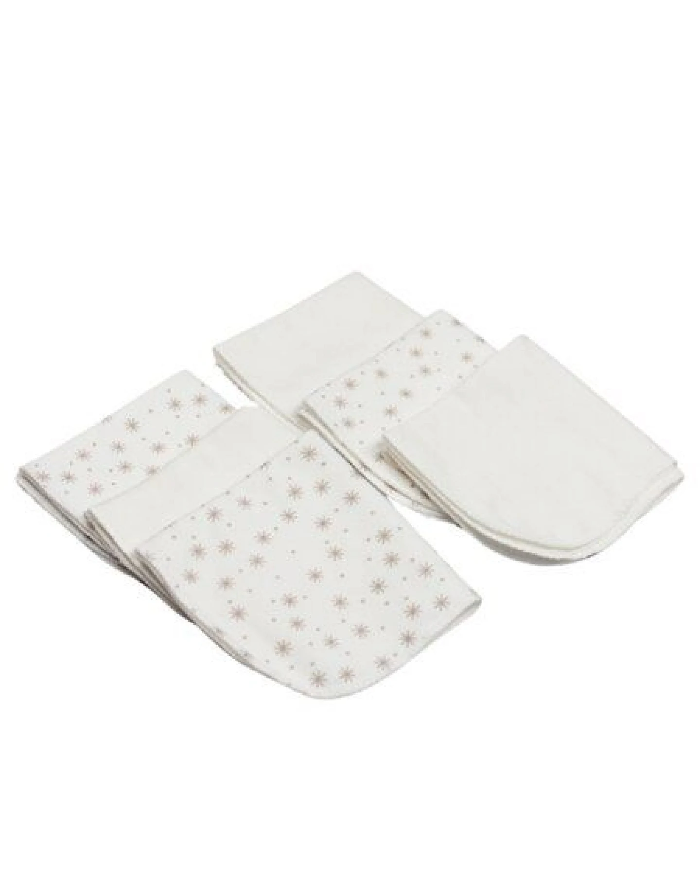 bistyle 6er-Pack-Baumwolle-Mundtücher - 20x20cm - zertifiziert – Bio Baumwolle – Ansicht 3