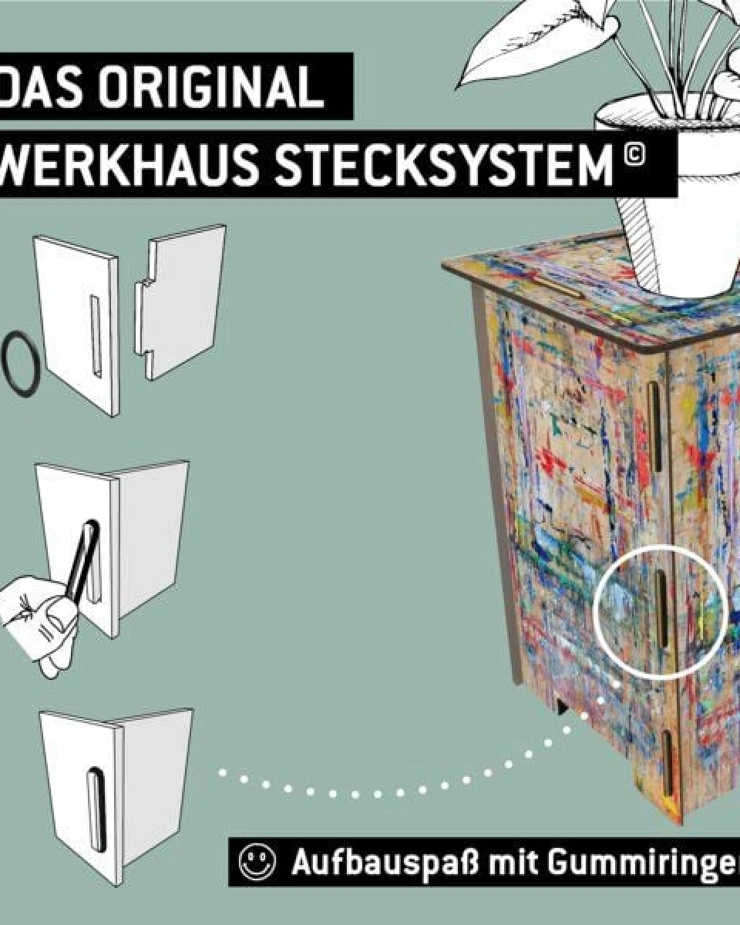WERKHAUS Photohocker - Farbe – Ansicht 4