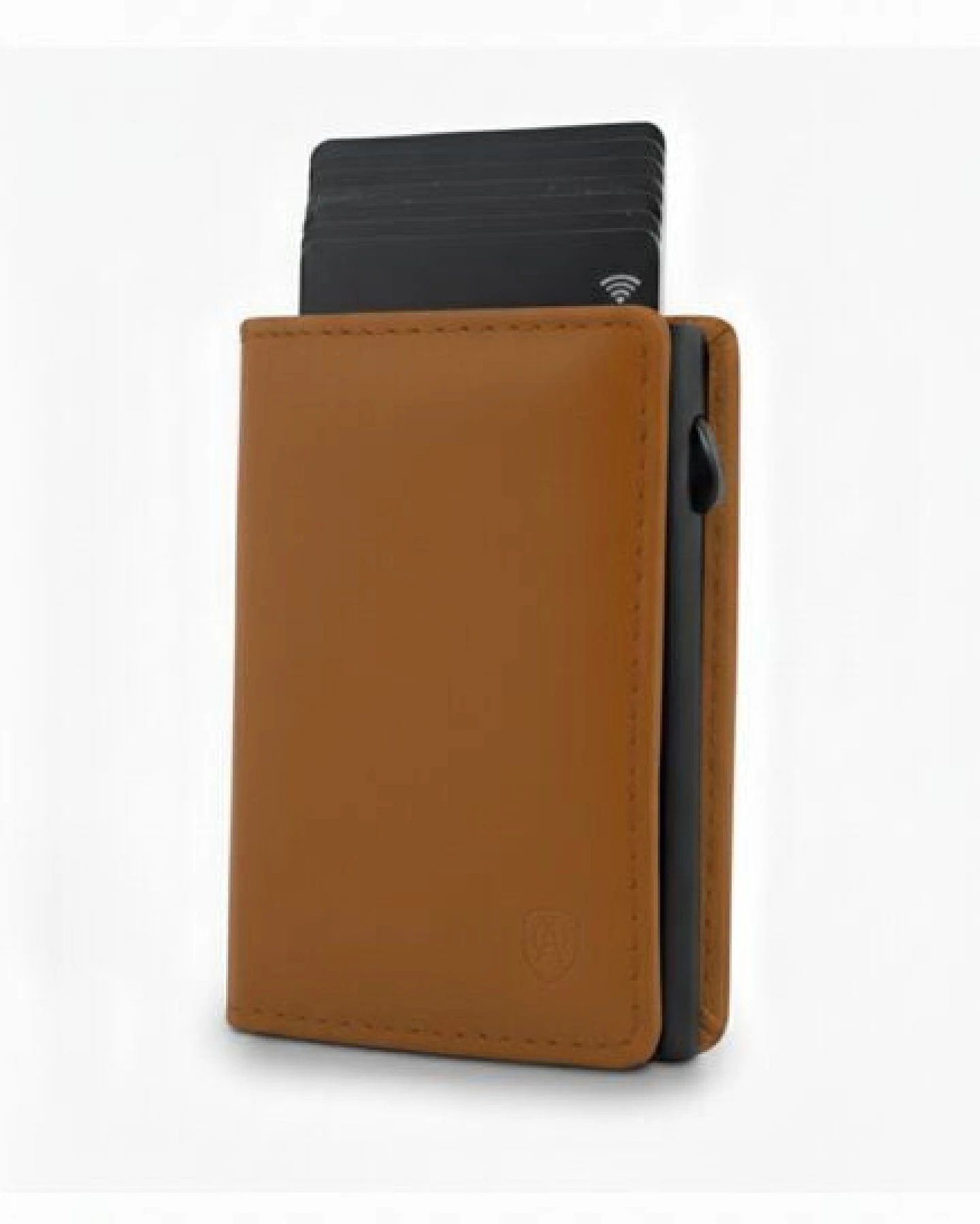 Akaroa Kartenetui Slim Wallet PELLE – Popup Cardholder mit Kartenauswurf – Ansicht 2