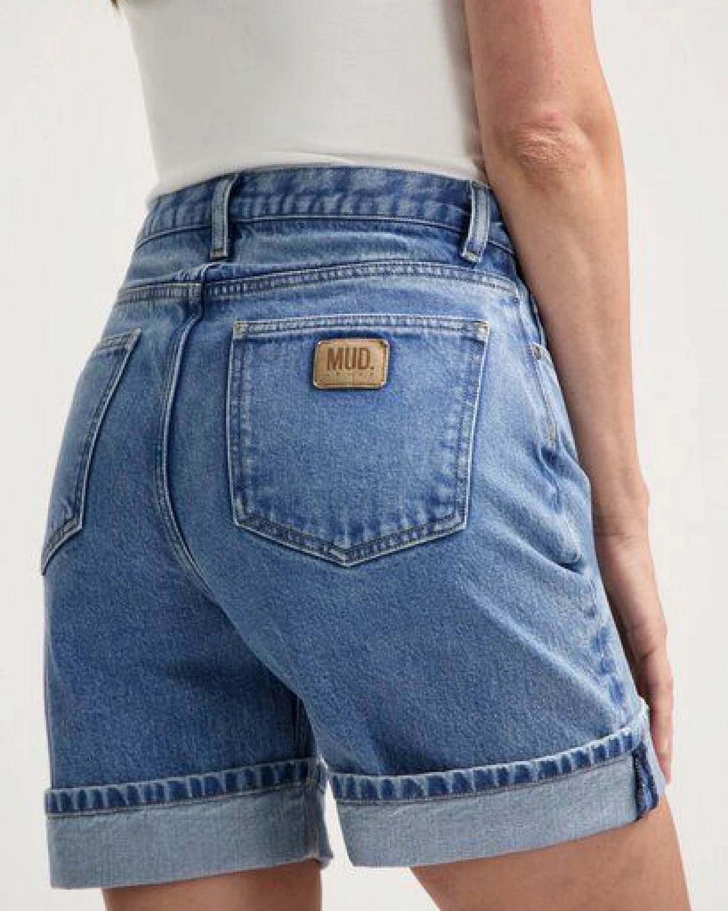MUD Jeans Luna Mid Short – Ansicht 4