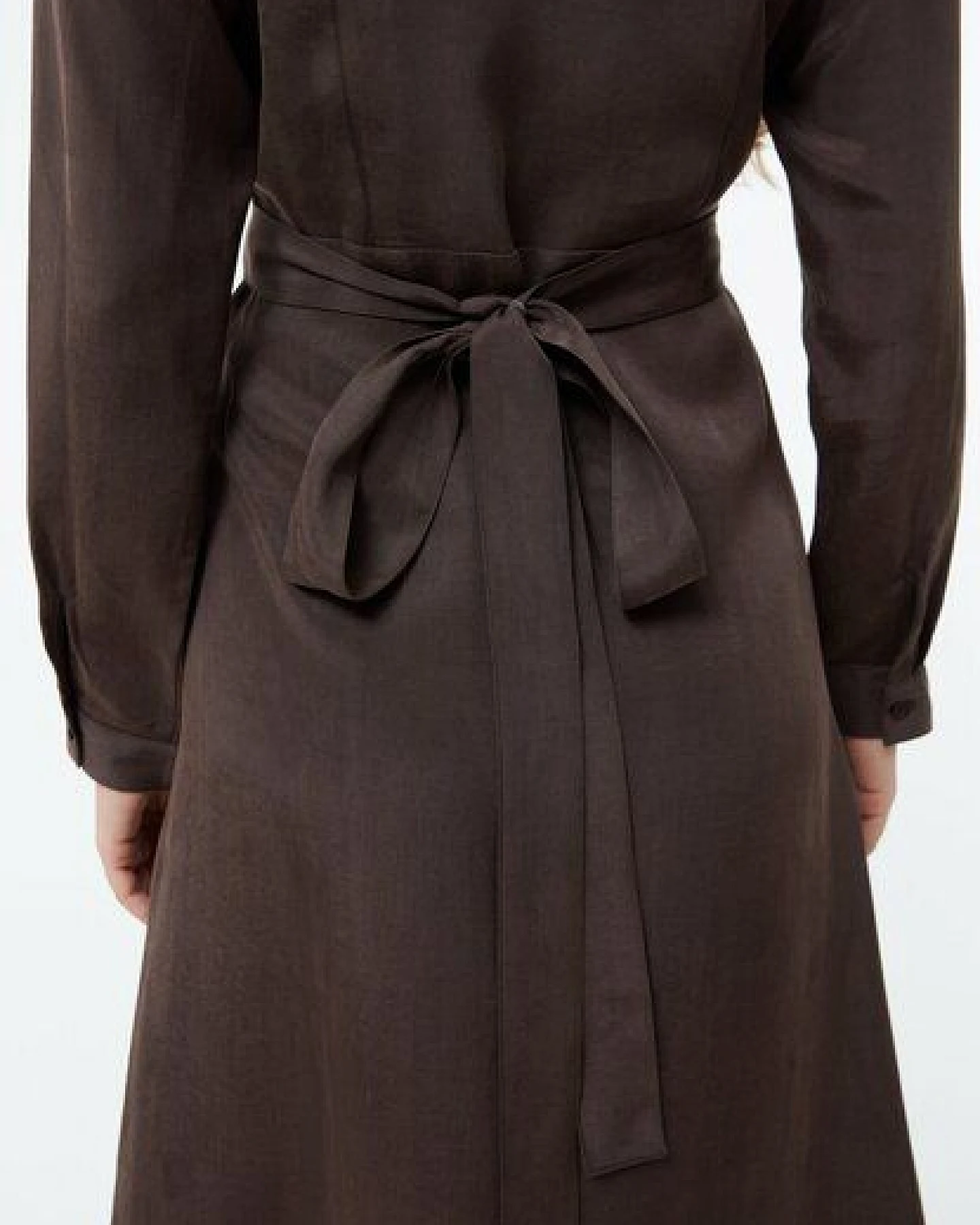 Givn Berlin Wickelkleid GBVIRGINIA aus TENCEL mit Peach-Effekt – Ansicht 3