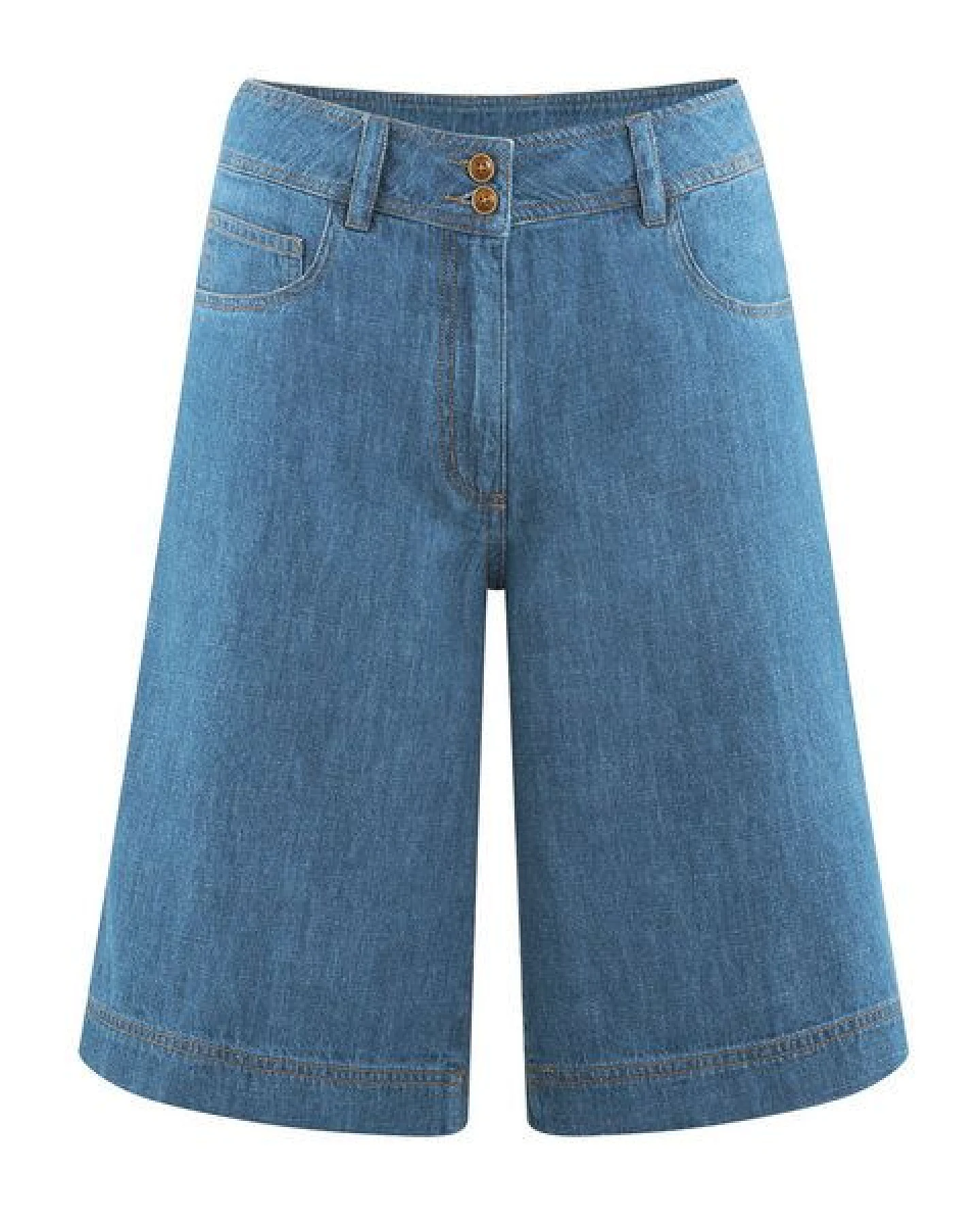 HempAge Damen Bermudahose 55% Hanf, 45% Biobaumwolle – Ansicht 3