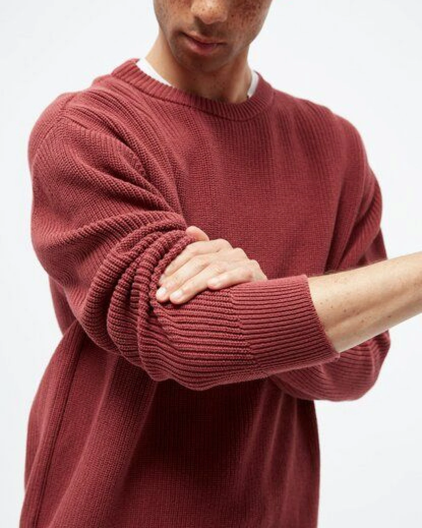 Givn Berlin Strickpullover GBBRENDAN loose Fit aus Bio-Baumwolle – Ansicht 3