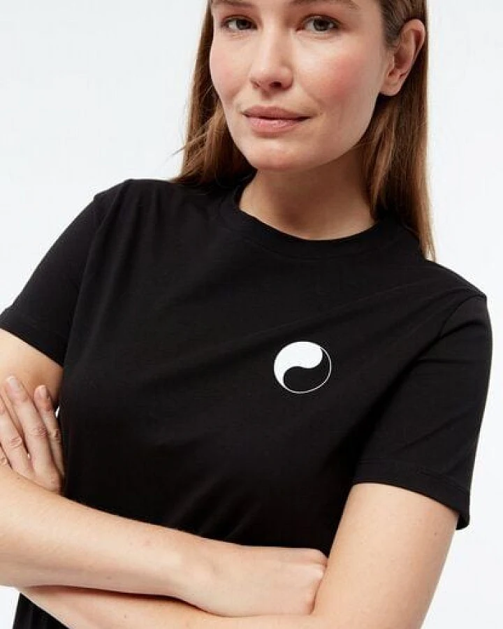 Givn Berlin T-Shirt GBFINE (YING YANG) aus Bio-Baumwoll Jersey mit Print