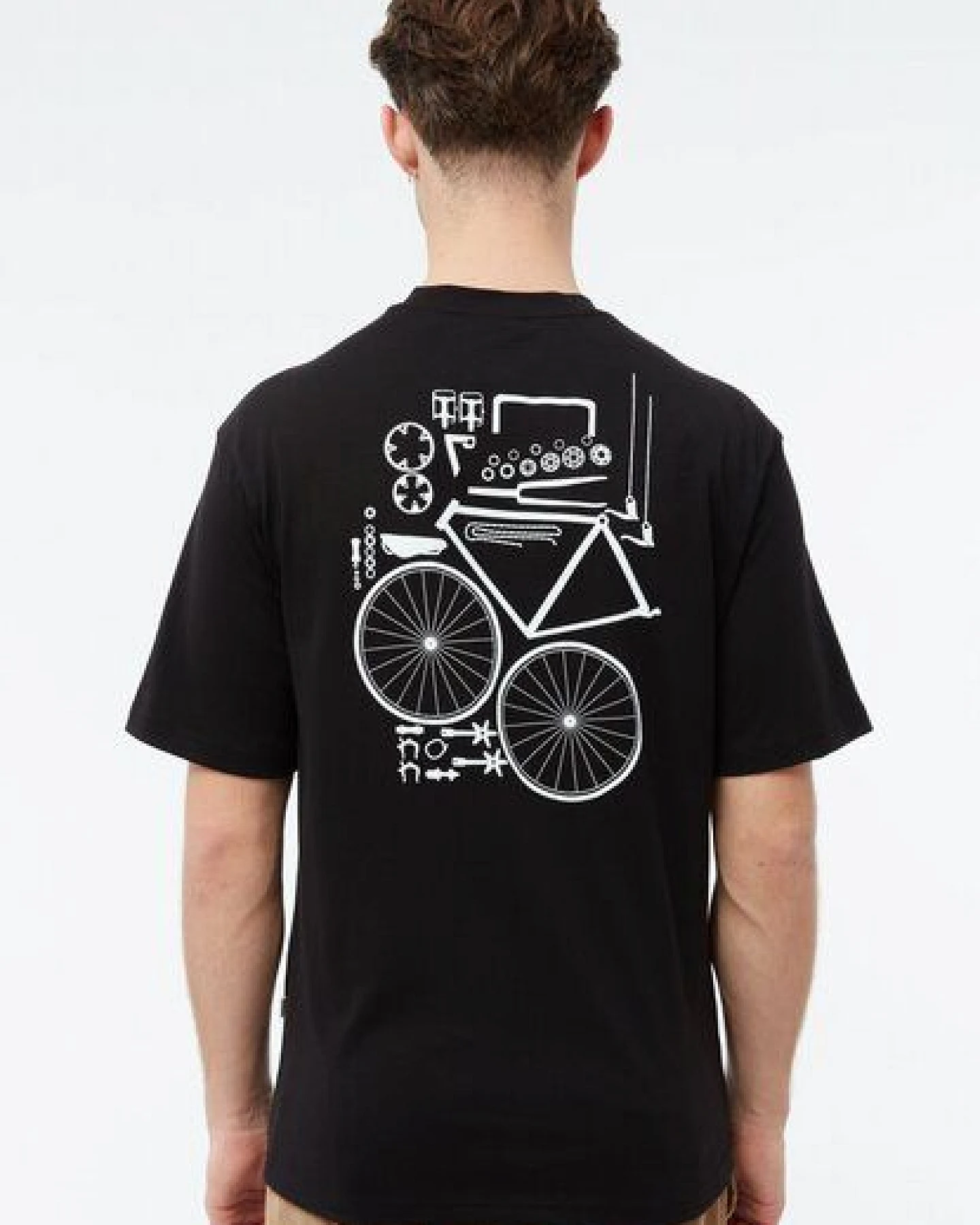 Givn Berlin T-Shirt GBLASSE (BIKE PARTS) aus Bio-Baumwoll Jersey mit Print – Ansicht 3