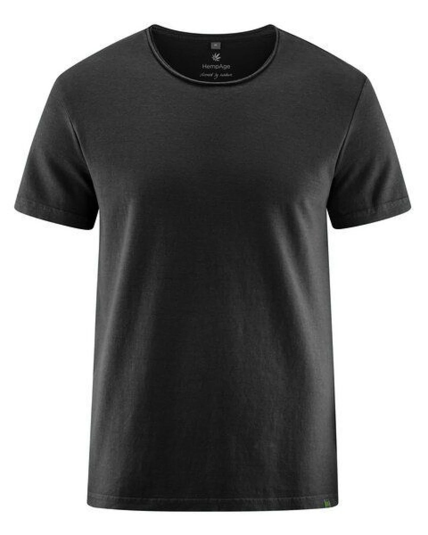 HempAge T-Shirt mit Rollsaum 56% Biobaumwolle, 44% Hanf – Ansicht 3