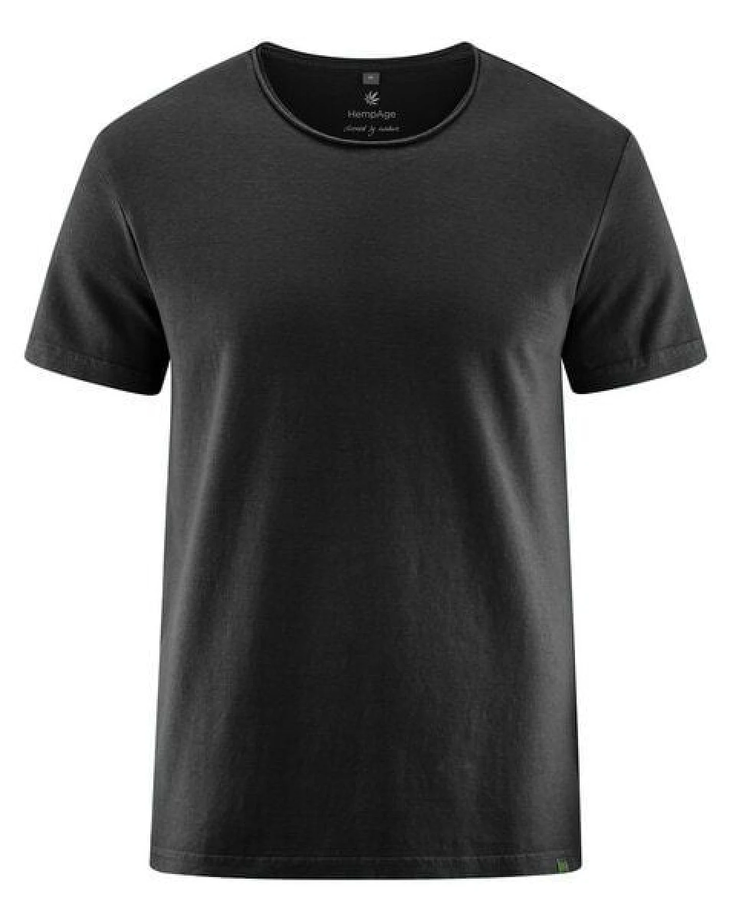 HempAge T-Shirt mit Rollsaum 56% Biobaumwolle, 44% Hanf – Ansicht 3