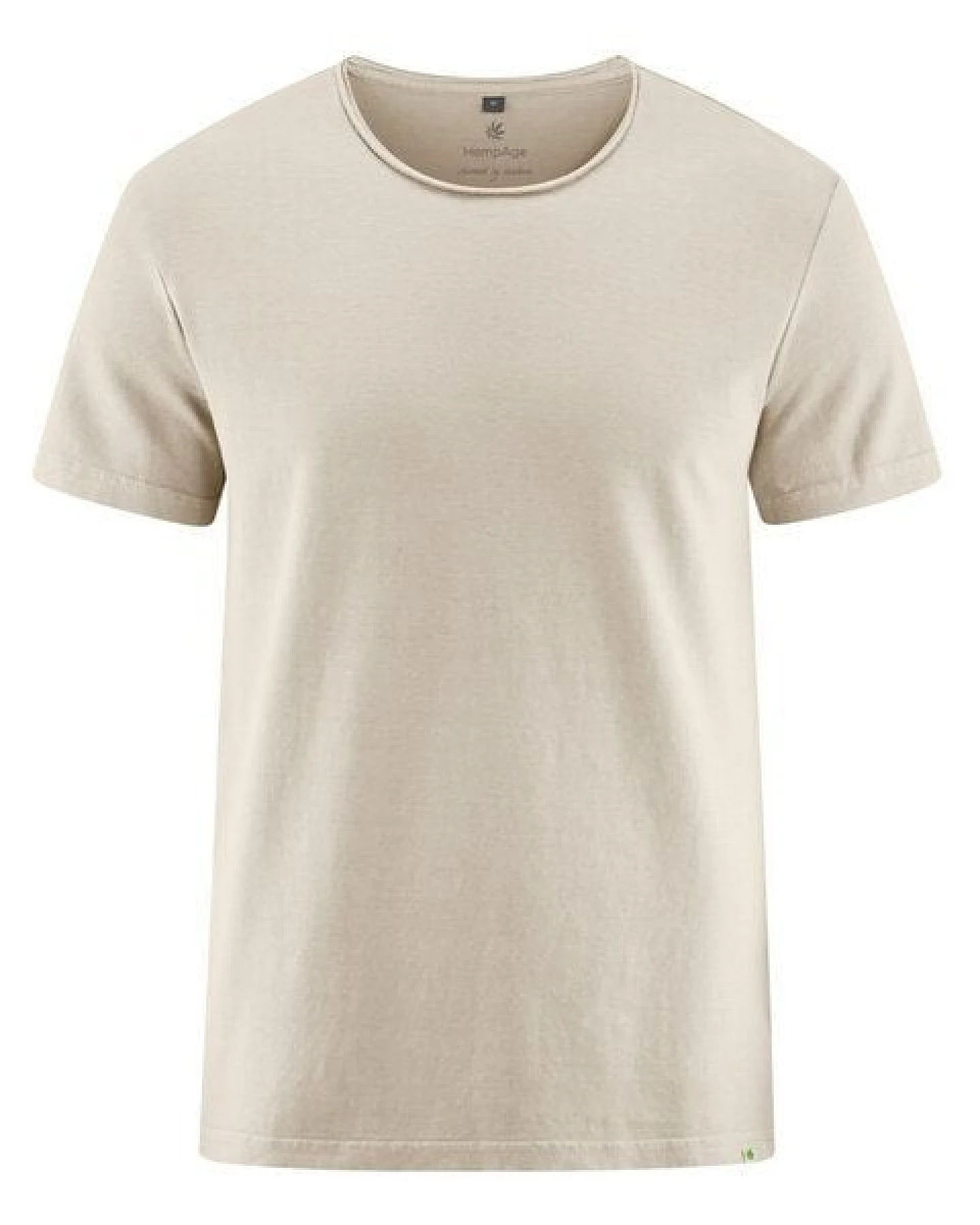 HempAge T-Shirt mit Rollsaum 56% Biobaumwolle, 44% Hanf – Ansicht 3