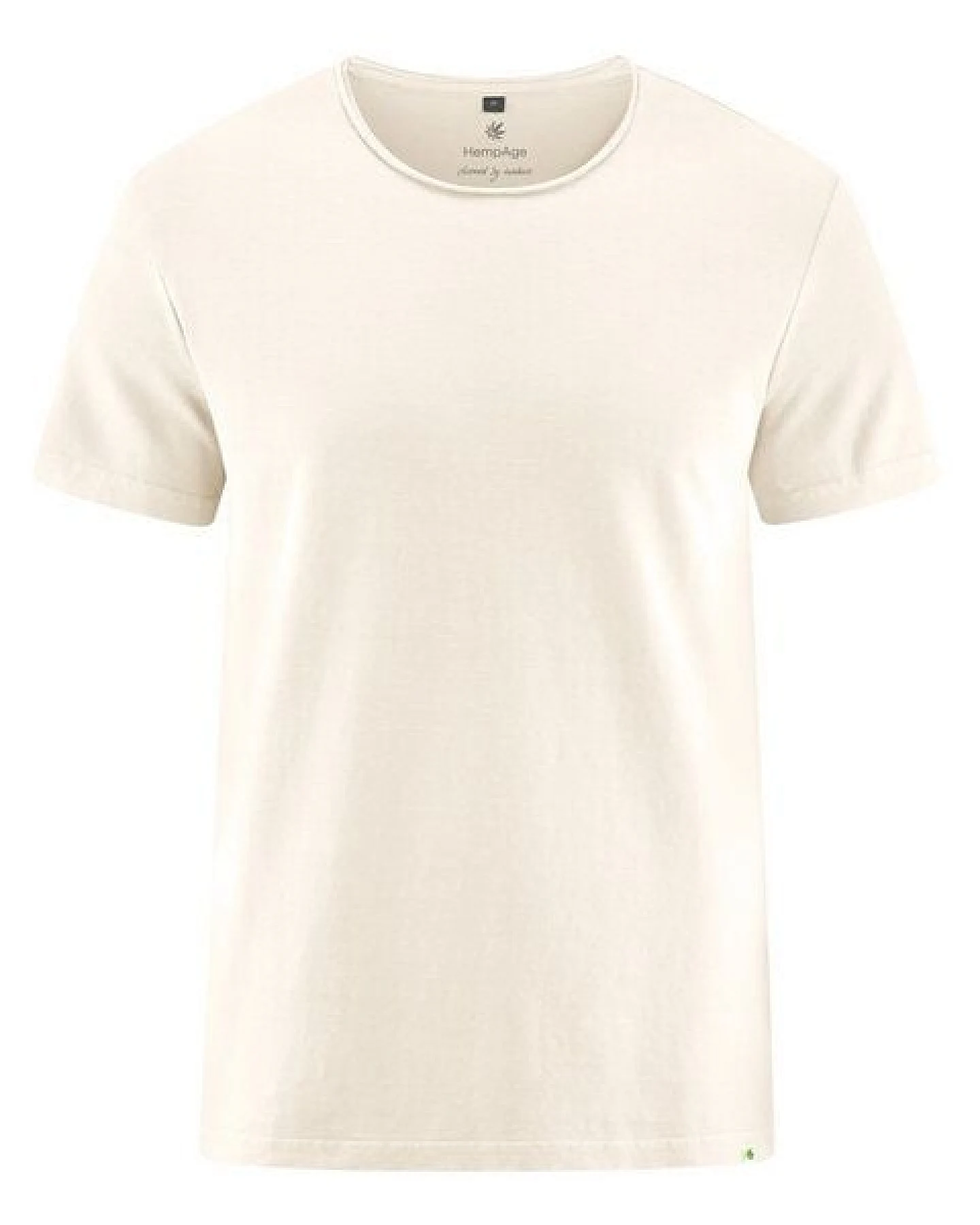 HempAge T-Shirt mit Rollsaum 56% Biobaumwolle, 44% Hanf – Ansicht 3