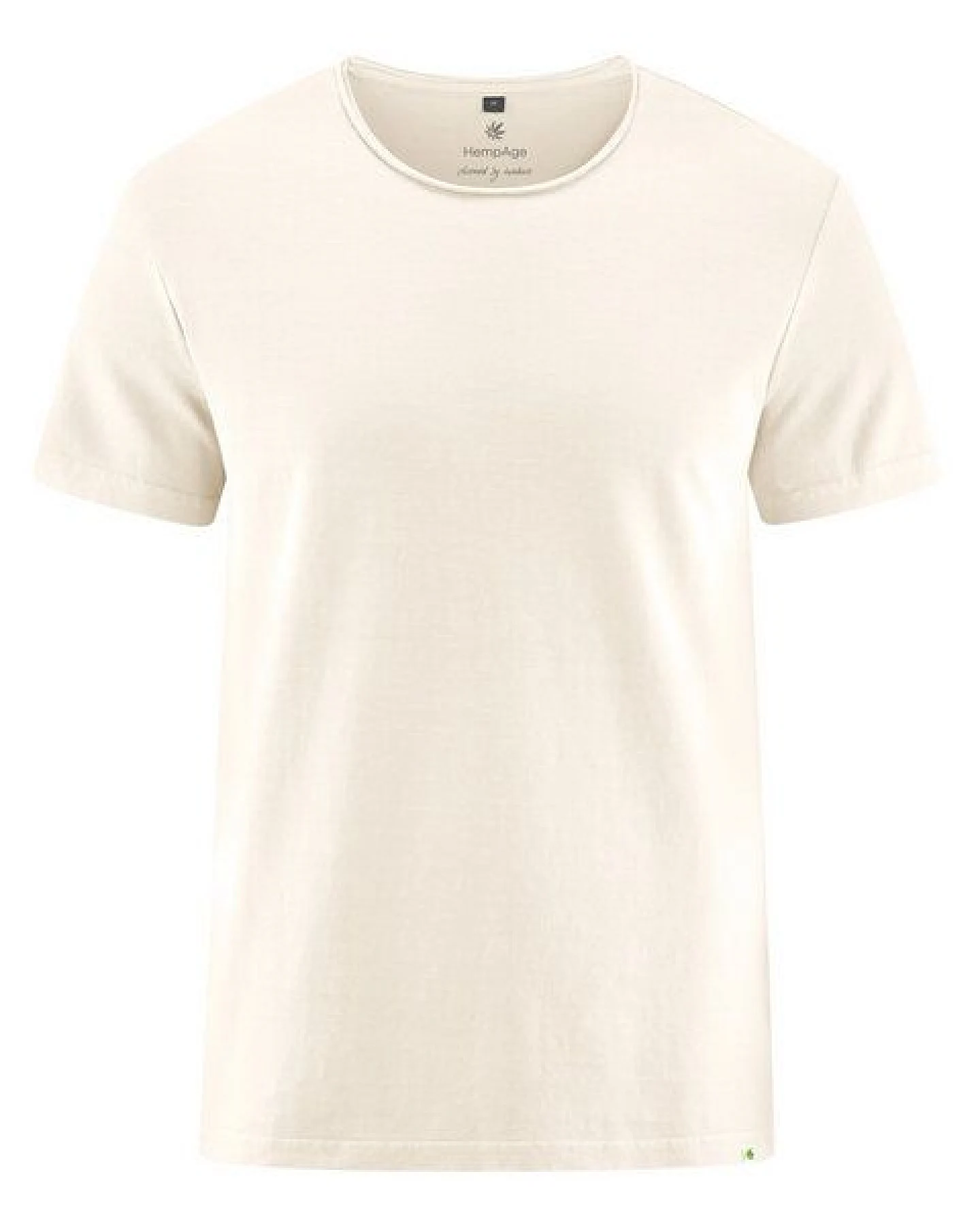 HempAge T-Shirt mit Rollsaum 56% Biobaumwolle, 44% Hanf – Ansicht 3