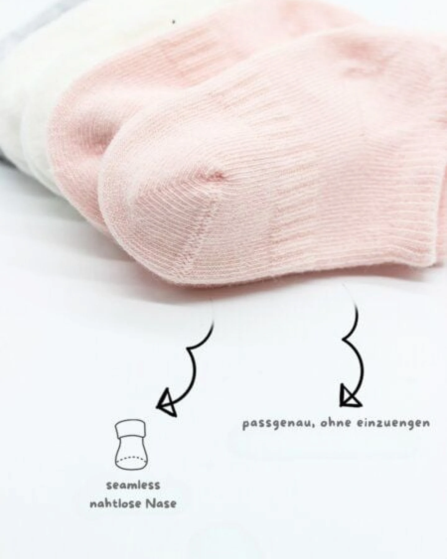 bistyle Baby-Sneaker Socken Basic 6er-Pack – zertifiziert, hoher Baumwollanteil – Ansicht 3