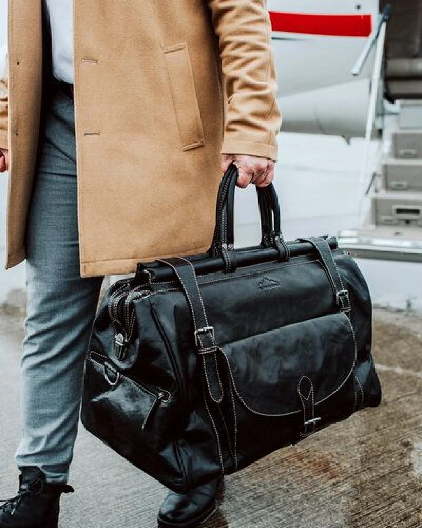 Alpenleder Kleiderreisetasche CASABLANCA – Ansicht 2