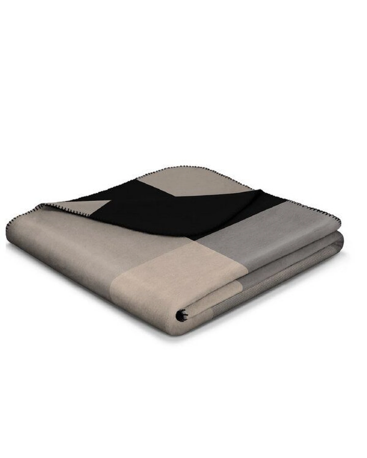 biederlack Wohndecke Serie Alp Chic "Alp Square", 80 % recycelte Fasern – Ansicht 2