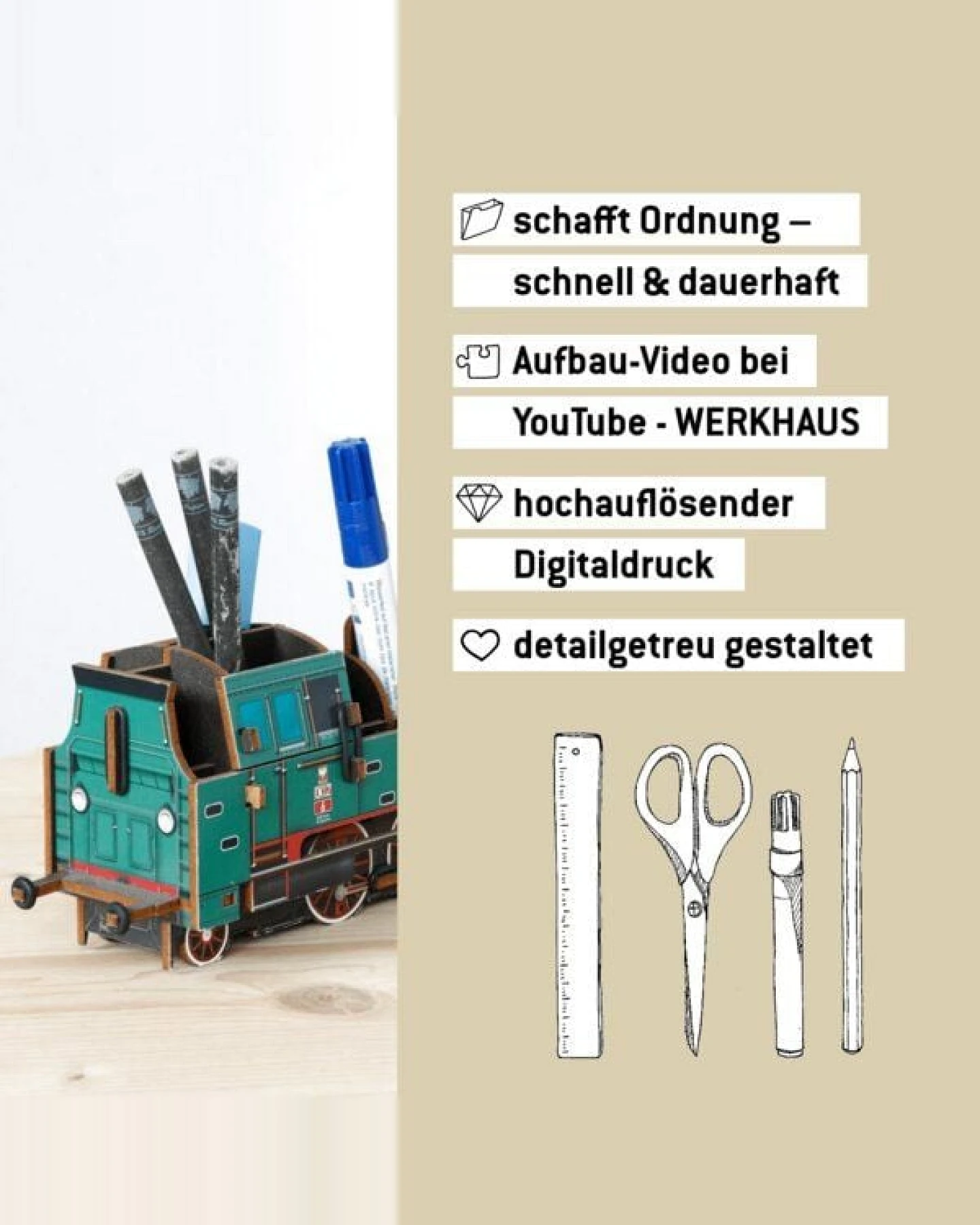 WERKHAUS Stiftebox Dampflok OKl 2 – Ansicht 4