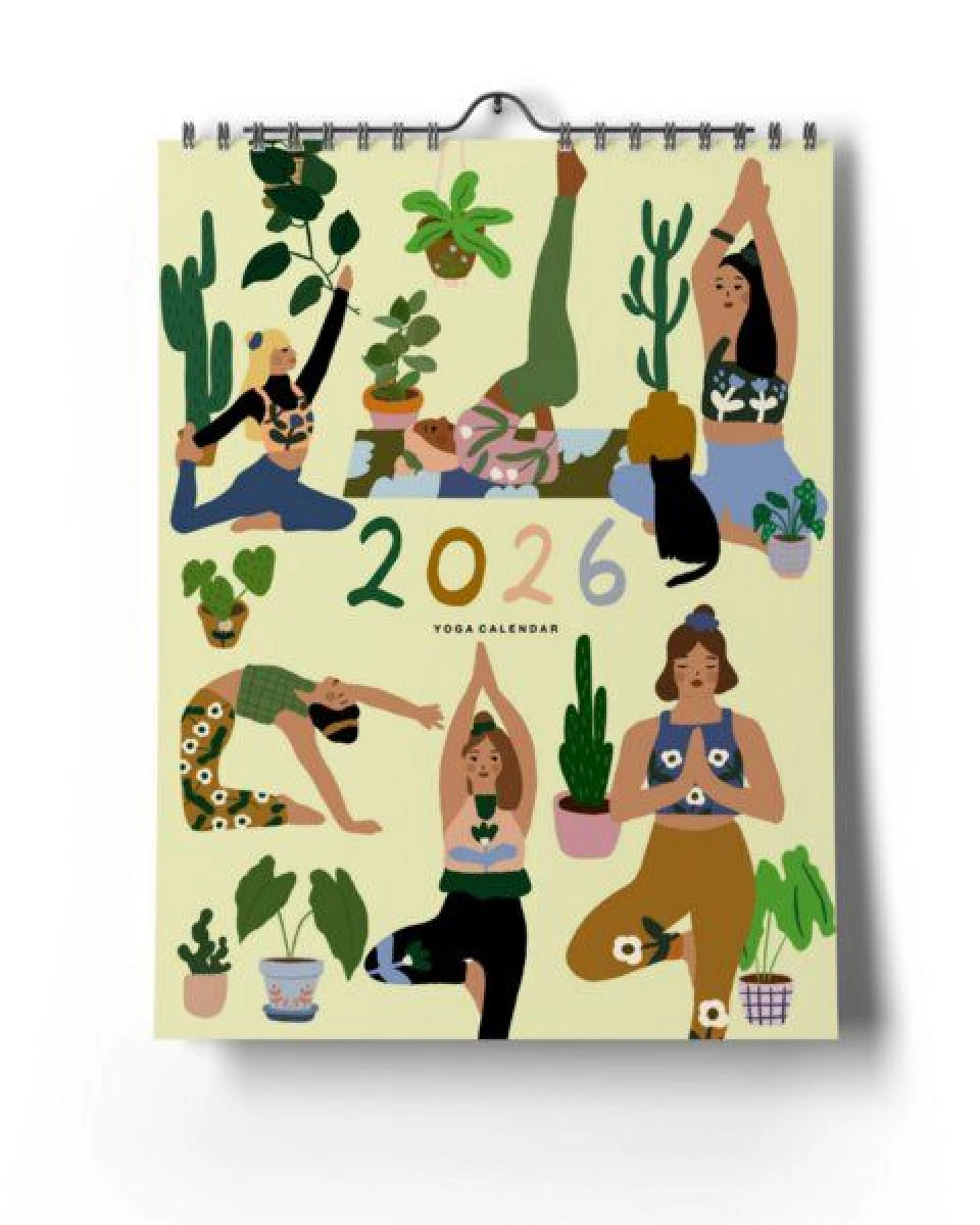 greenyogashop Yoga Kalender 2026 – Ansicht 2