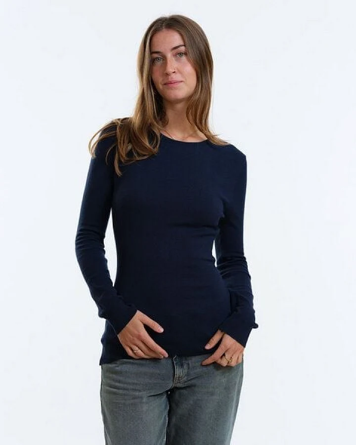 GARY MASH Gestricktes Slim Fit Longsleeve Yuma aus Biobaumwolle