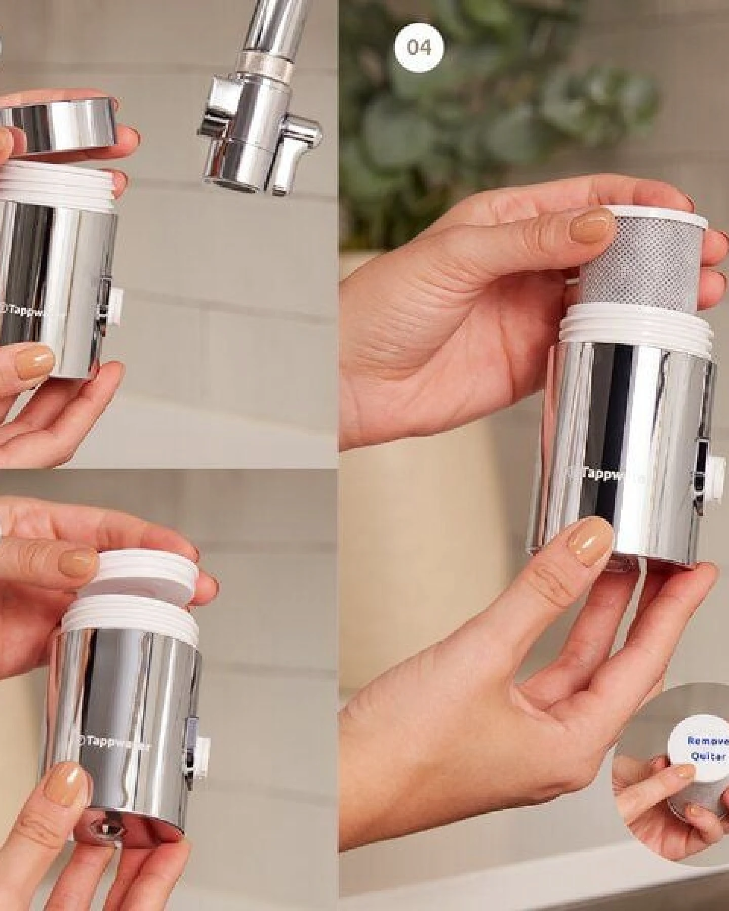 Nachfüllkartuschen Wasserfilter für Trinkwasser Tappwater EcoPro SMR – Ansicht 3