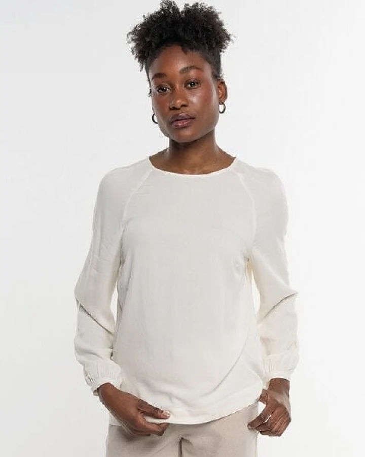 Alma & Lovis Legeres Blusenshirt aus fließendem EcoVero