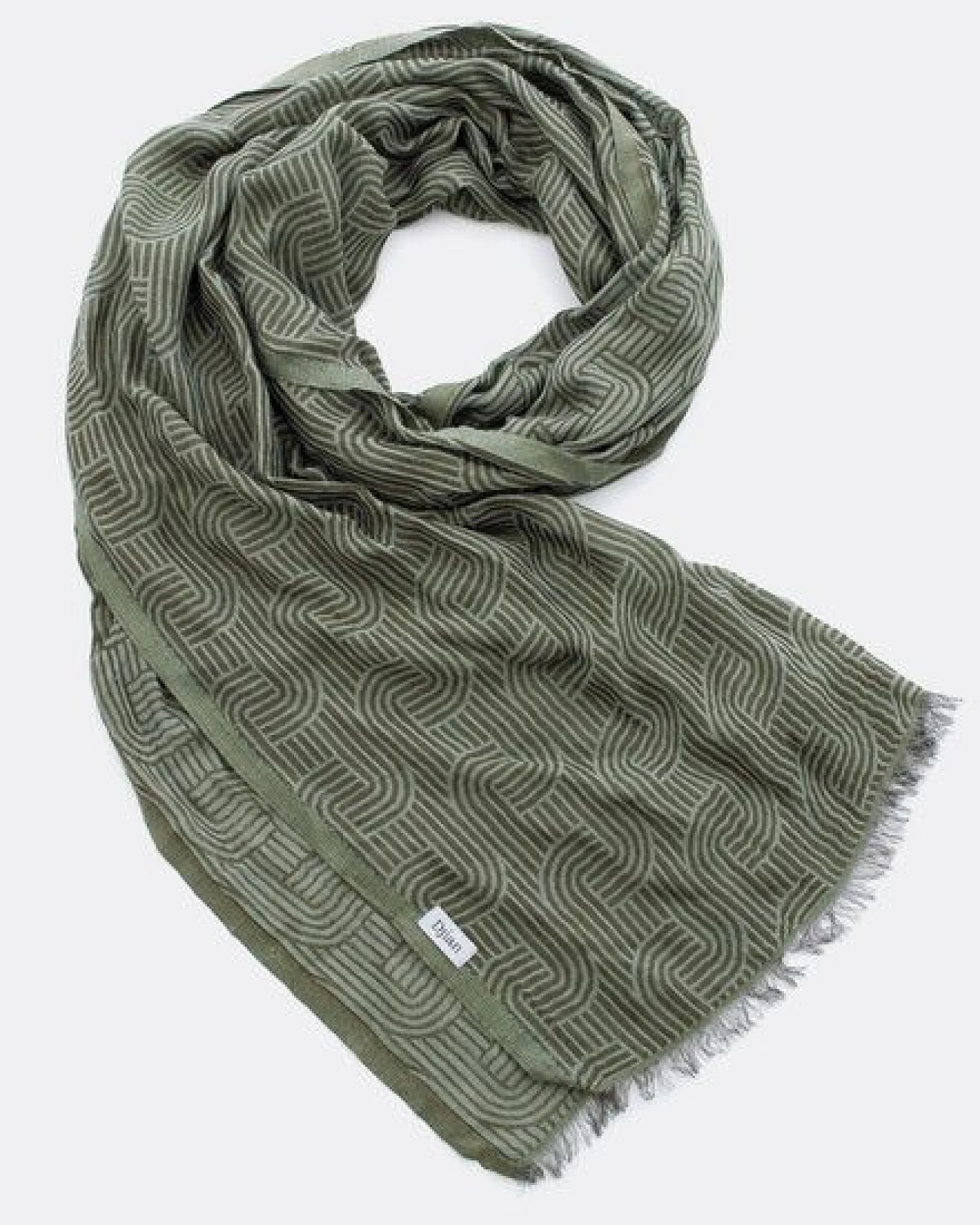 Djian Schal Jacquard 100 % Bio-Baumwolle – CLOE – Ansicht 2