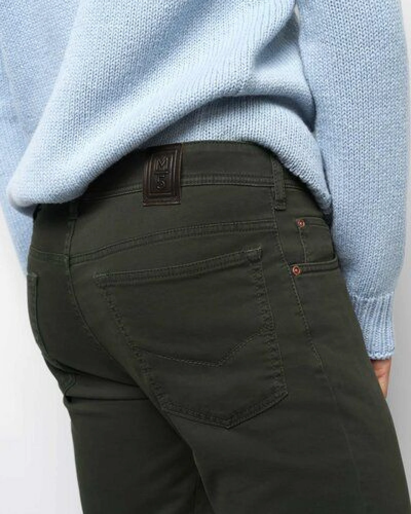 M 5 BY MEYER Five Pocket aus High Performance Satin – Ansicht 4