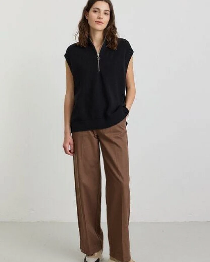 Damen Marlene Hose aus Bio-Baumwolle - LIGULARIA - recolution