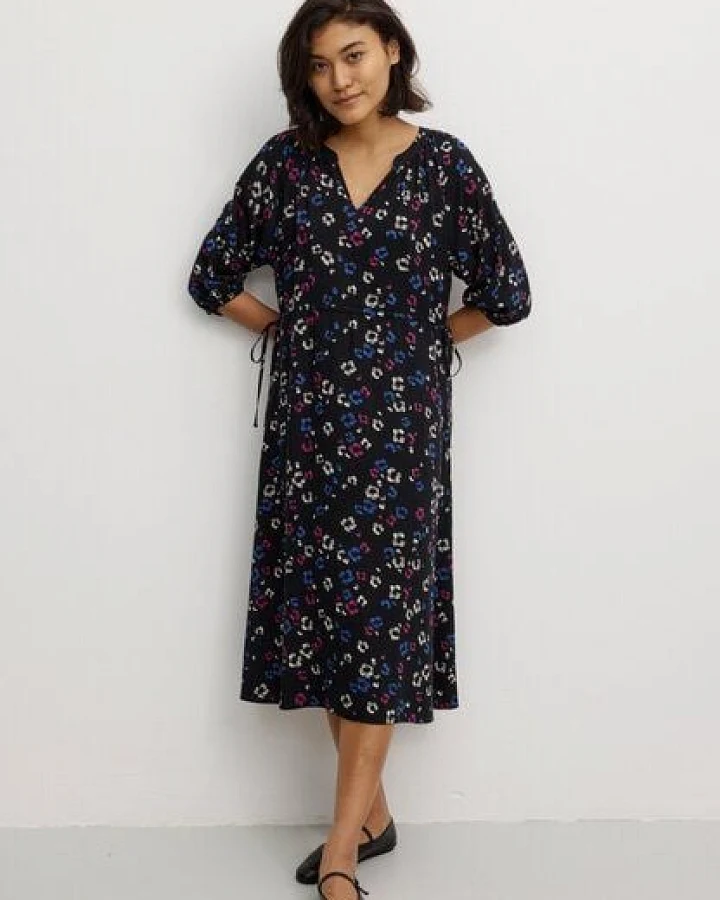 Damen Kleid aus LENZING ECOVERO Viskose - NEMESIA BLOSSOM - recolution