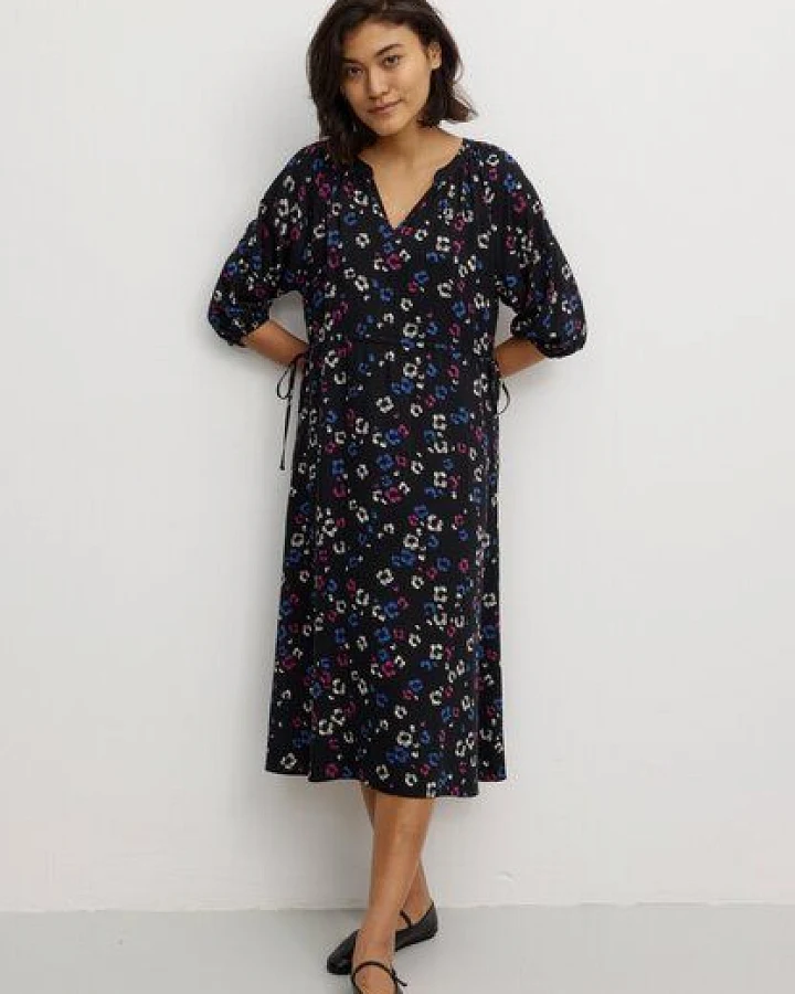 Damen Kleid aus LENZING ECOVERO Viskose - NEMESIA BLOSSOM - recolution