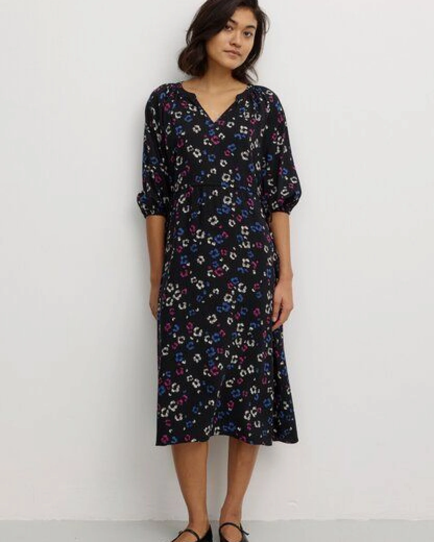 Damen Kleid aus LENZING ECOVERO Viskose - NEMESIA BLOSSOM - recolution – Ansicht 3