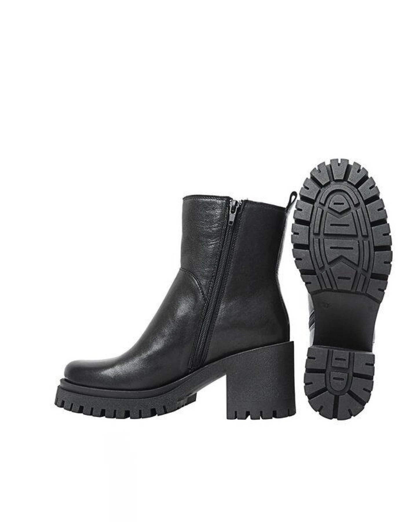 Ten Points Leder-Absatzboots, Ylva – Ansicht 3