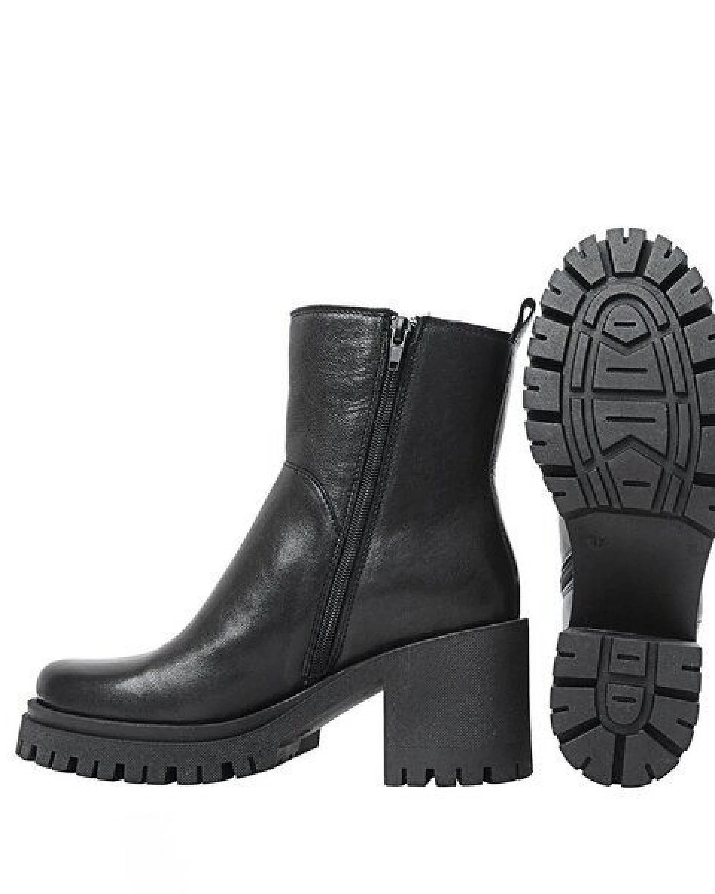 Ten Points Leder-Absatzboots, Ylva – Ansicht 3