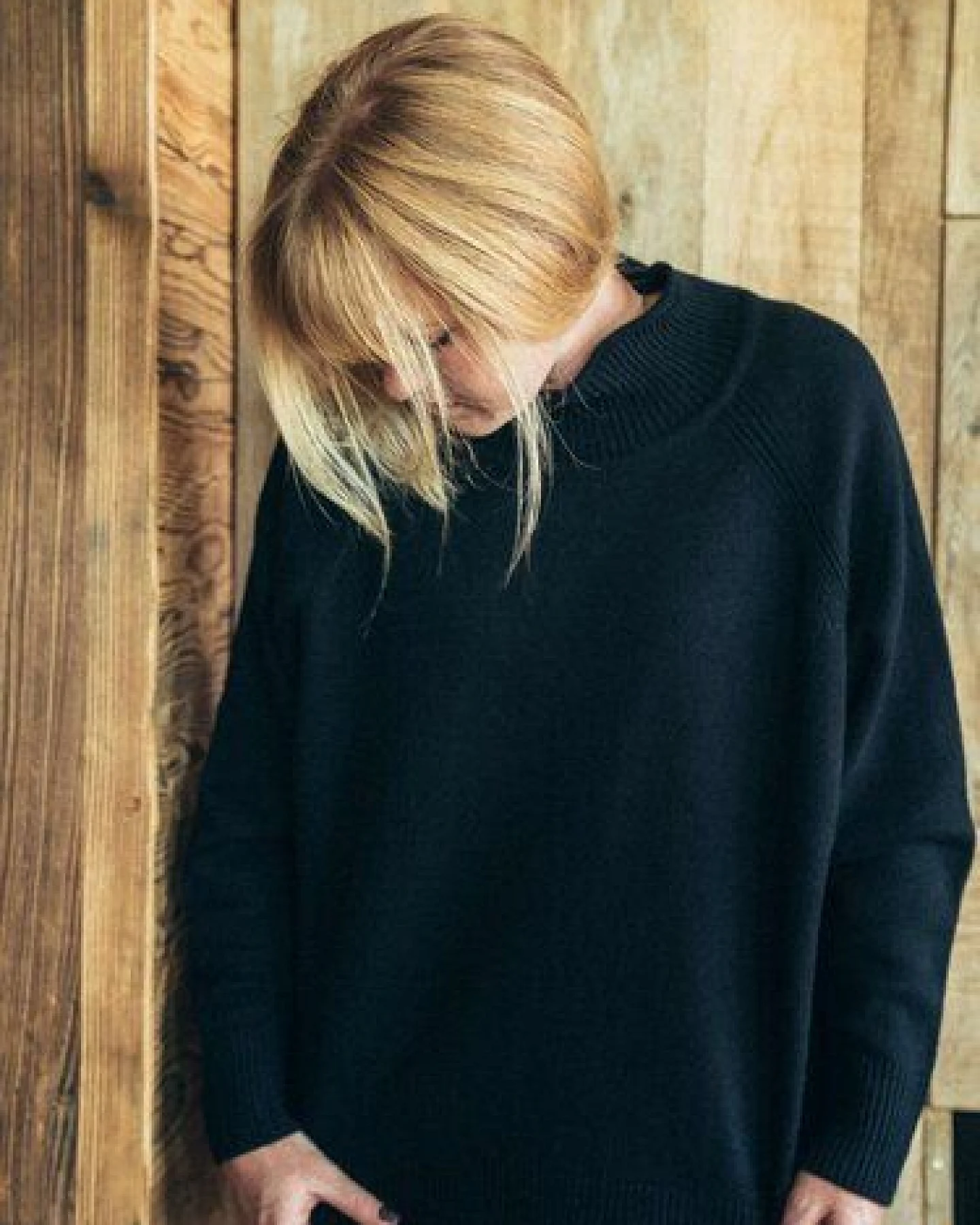Kopyto IRBIS - Damen Rollkragenpullover Stickpullover 100% Merinowolle – Ansicht 3