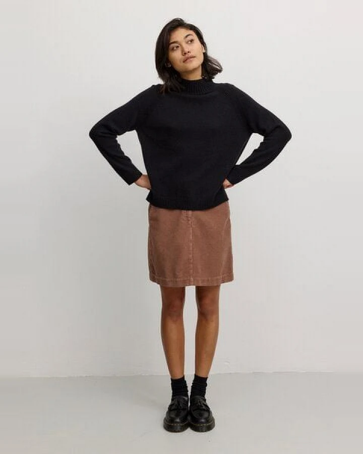 Damen Strickpullover aus Bio-Wolle und Bio-Baumwolle - ELEOCHARIS - recolution