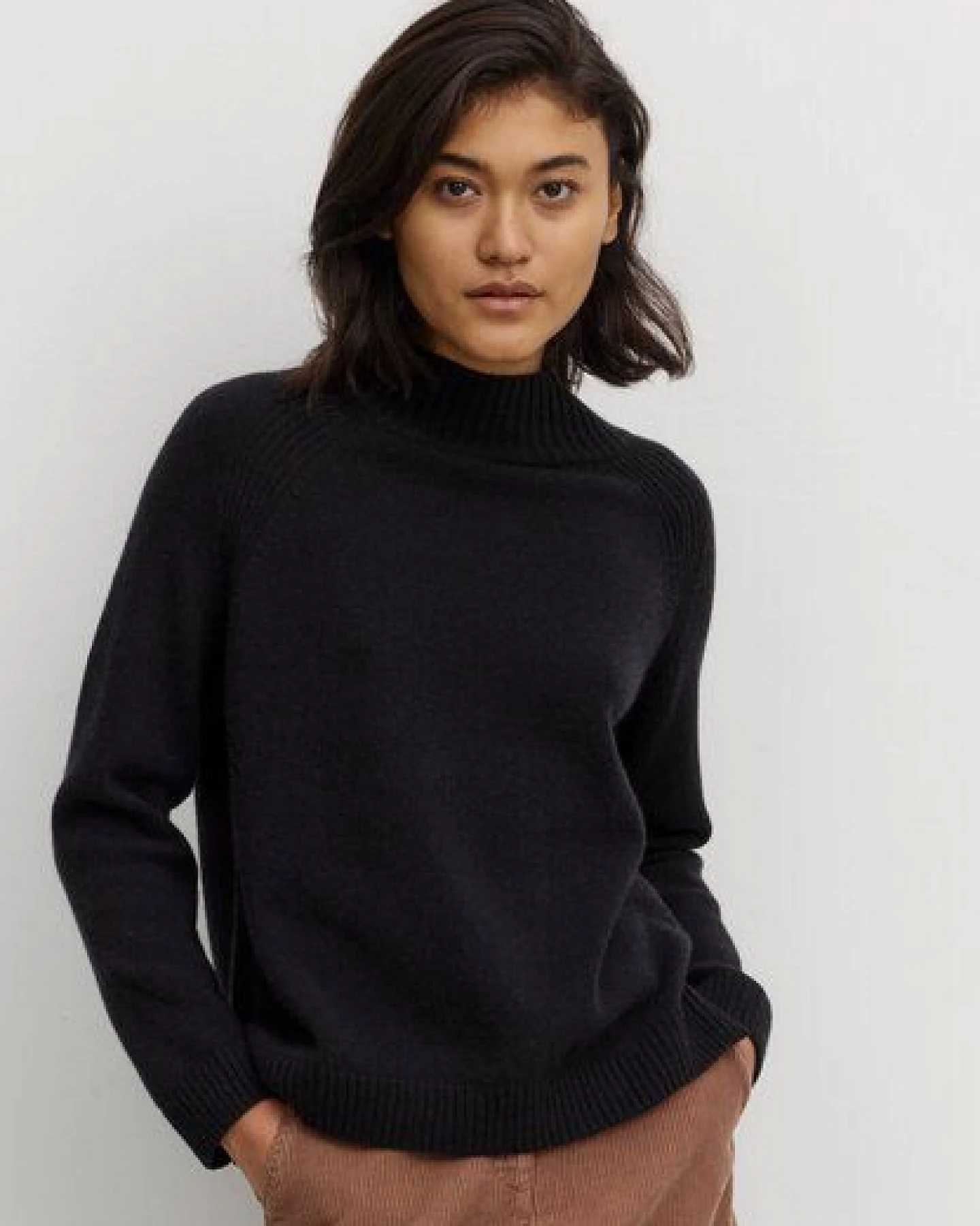 Damen Strickpullover aus Bio-Wolle und Bio-Baumwolle - ELEOCHARIS - recolution – Ansicht 3