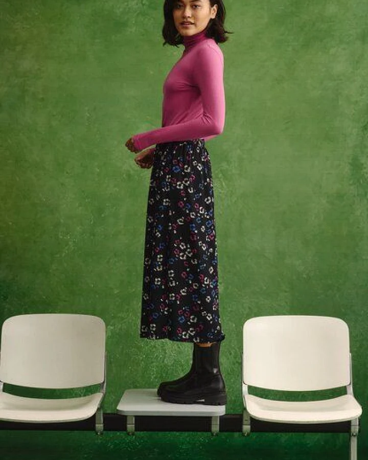 Damen Rock aus LENZING ECOVERO Viskose - HOLLY BLOSSOM - recolution