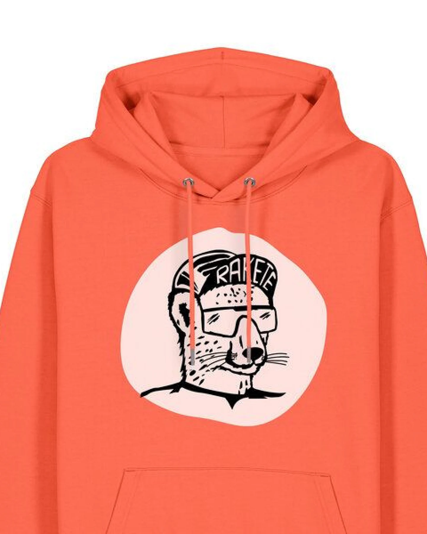 päfjes Gepard die Rakete / Gravel / Rennrad - Unisex Fair Wear Bio Hoodie – Ansicht 2
