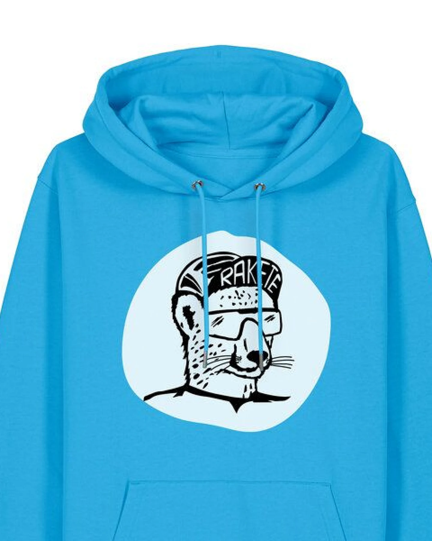 päfjes Gepard die Rakete / Gravel / Rennrad - Unisex Fair Wear Bio Hoodie – Ansicht 2