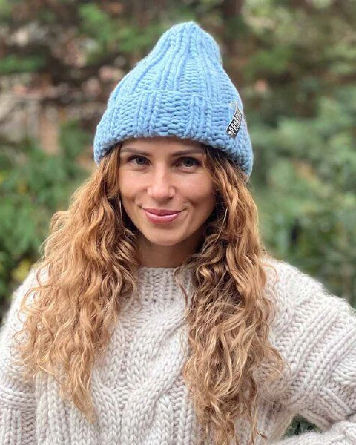 PANAPUFA Handgestrickte Chunky Beanie – 100 % Merinowolle – Ansicht 3