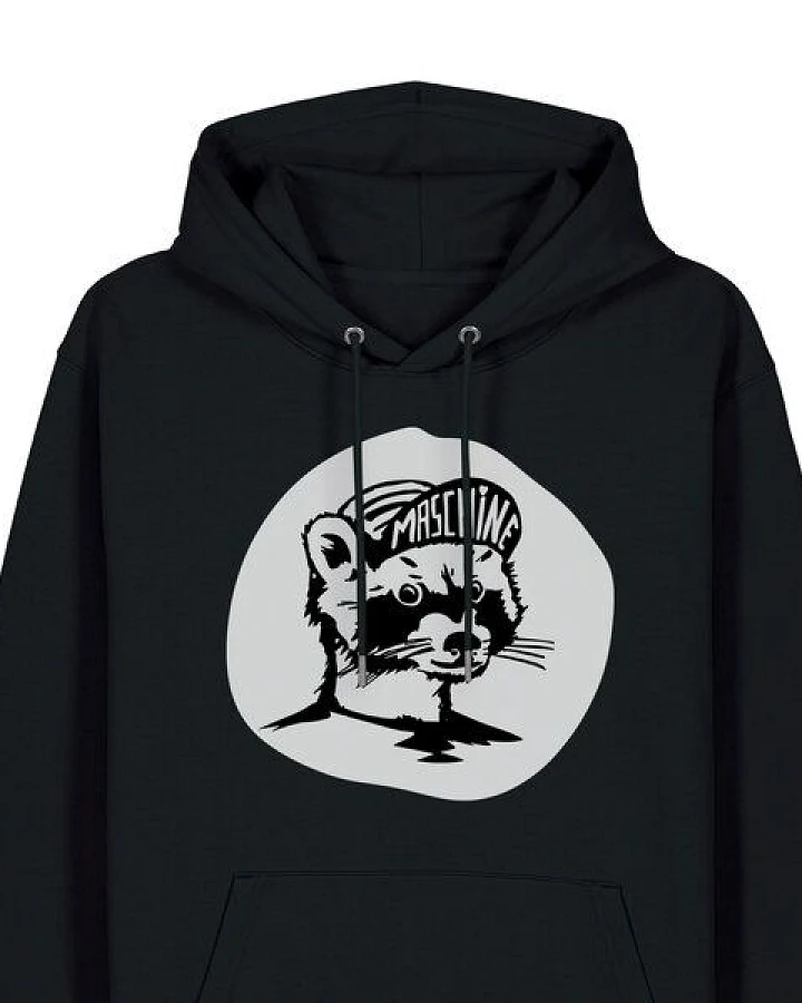 päfjes Waschbär die Maschine / Gravel / Rennrad - Unisex Fair Wear Bio Hoodie