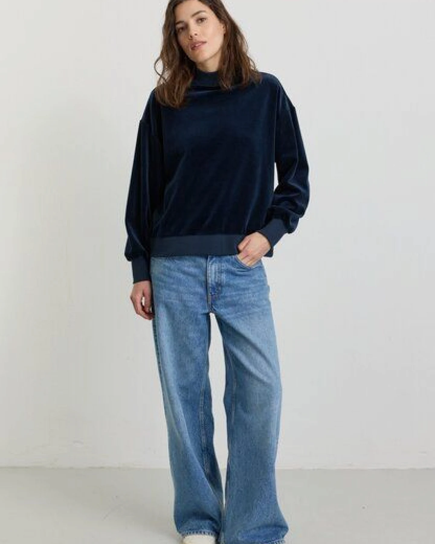 Damen Nicki Sweatshirt aus Bio-Baumwolle - ALLIUM - recolution – Ansicht 3