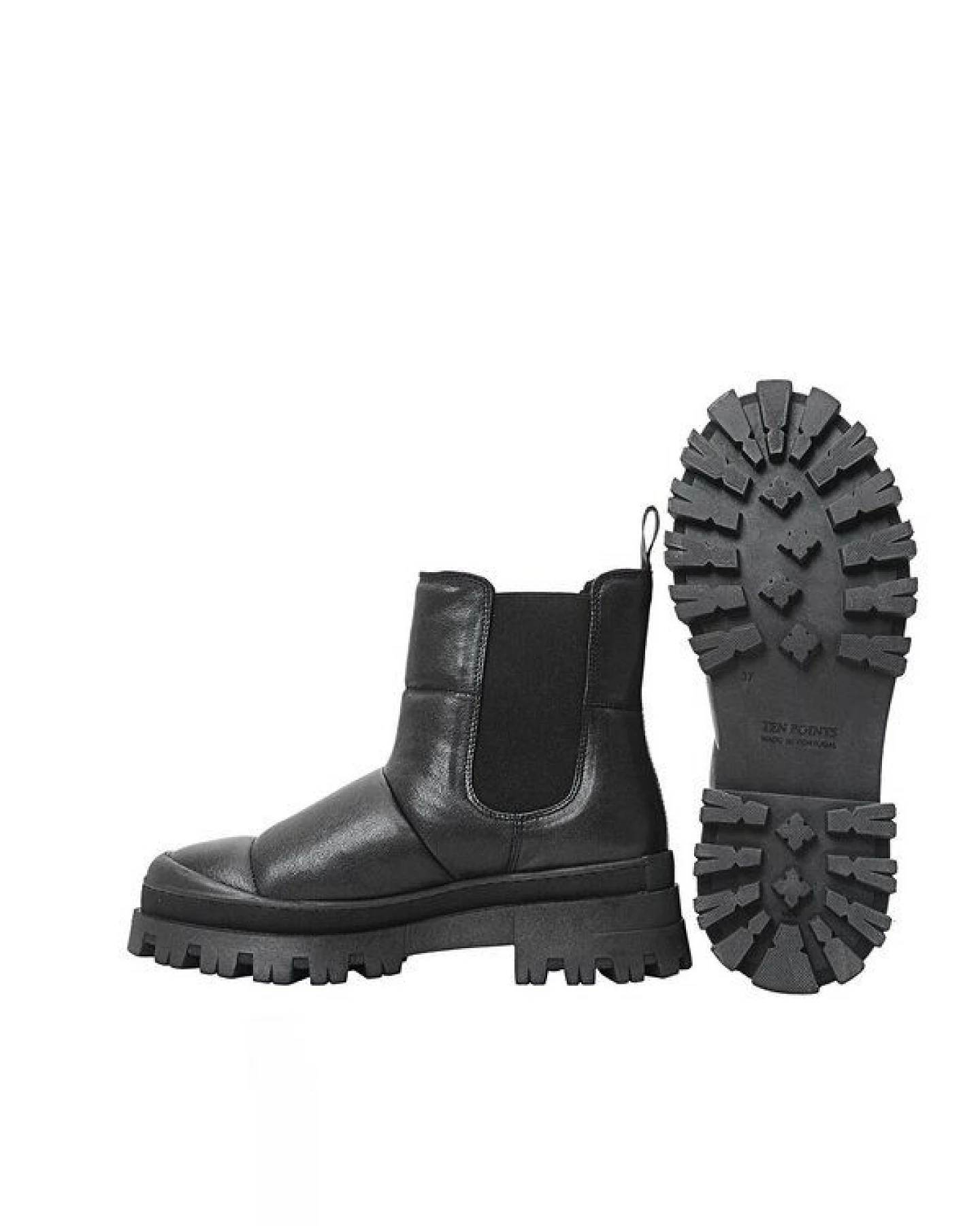 Ten Points warm gefütterte und gesteppte Lederboots, Jenny – Ansicht 3