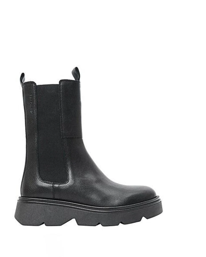 Ten Points warm gefütterte Lederboots mit dicker Sohle, Karin